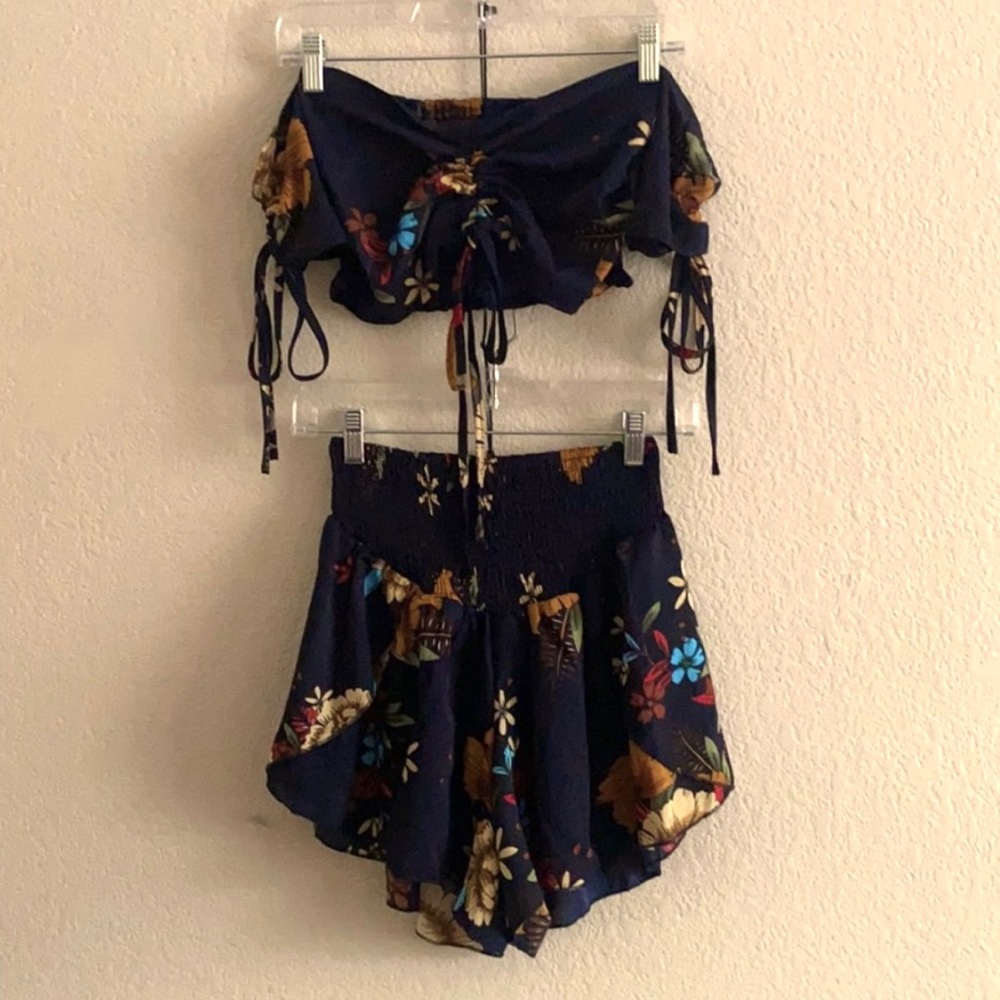 Crop Top & Shorts Set